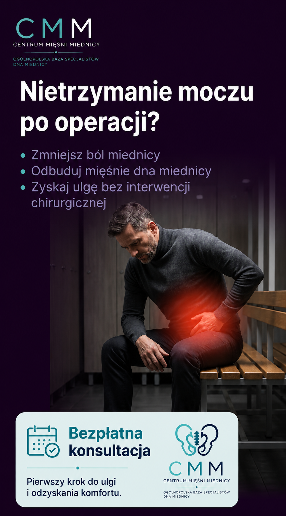 Pionowa kreacja reklamowa CMM