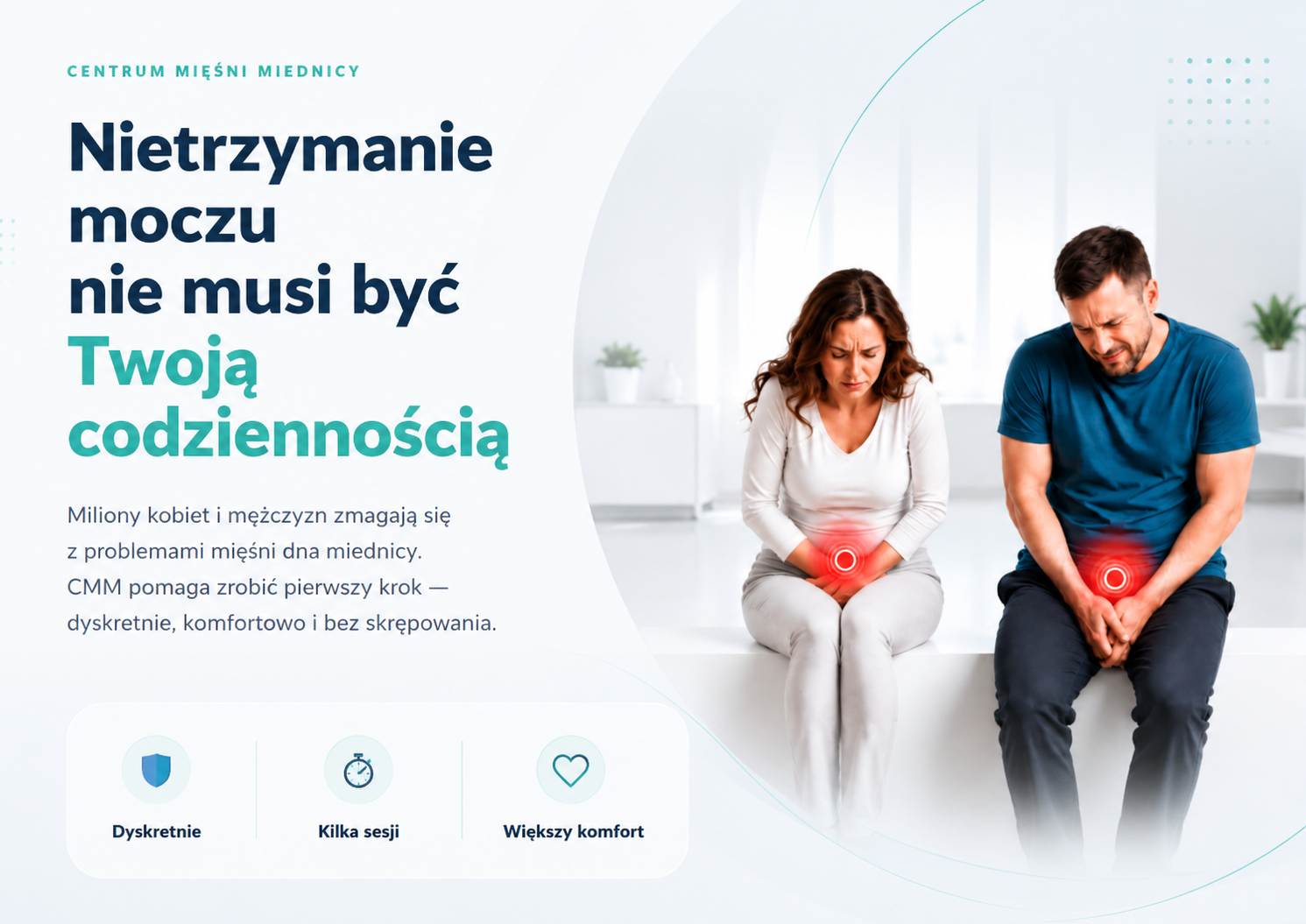 Nietrzymanie moczu u kobiet i mężczyzn